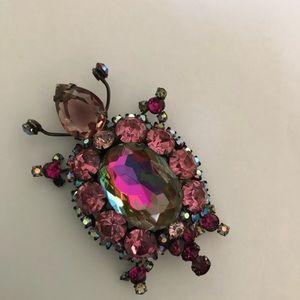 Juliana D& E Turtle Brooch